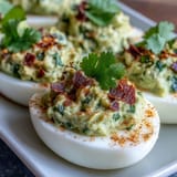 Guacamole Stuffed Deviled Eggs