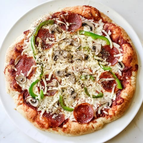 A golden-brown Stuffed Crust Pizza slice is lifted, revealing a gooey mozzarella filling inside the crust and rich red tomato sauce.