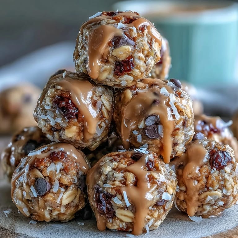 Easy no-bake peanut butter oat bites with shredded coconut and a hint of vanilla, ideal for healthy snacking anytime.