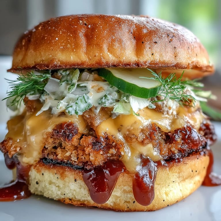 Crispy smash burger sliders layered with secret sauce, cheese, and fresh toppings, ideal for Memorial Day celebrations.