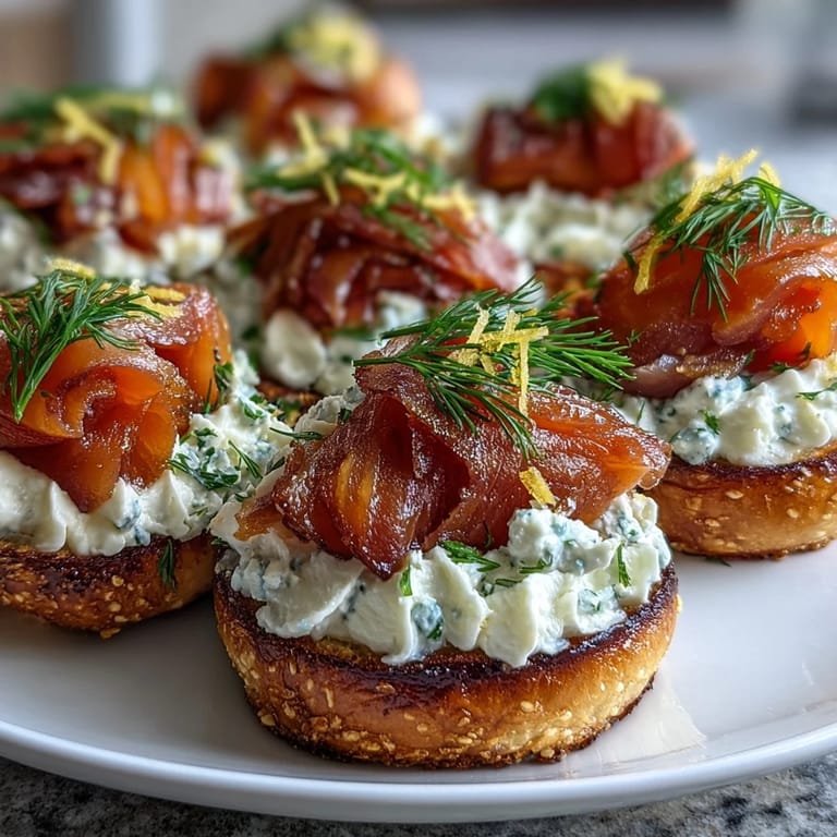 Elegant smoked salmon bagel board with dill, lemon wedges, and assorted toppings for a shareable, celebratory breakfast spread.