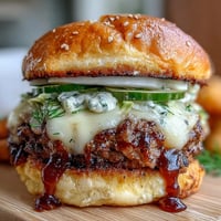 Juicy smash burger sliders with crispy edges, melted cheese, and tangy secret sauce on toasted brioche buns.  